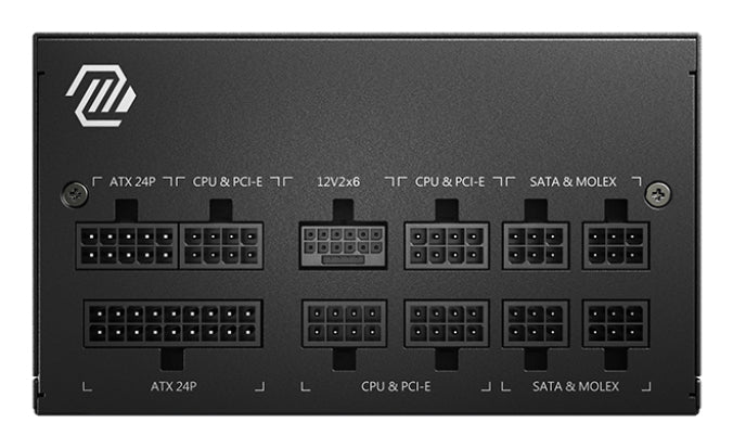 MSI MAG A750GL PCIE5 II Strømforsyning 750Watt