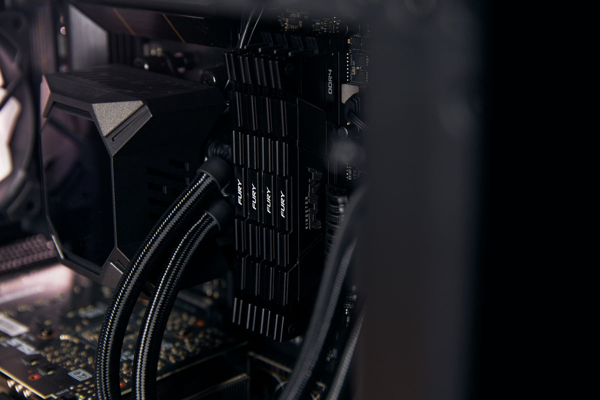 Kingston Technology FURY 16 GB 3600 MT/s DDR4 CL16 DIMM (sæt med 2) Renegade Sort