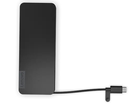 Lenovo 4X11N40212 dockingstation Ledningsført USB 3.2 Gen 1 (3.1 Gen 1) Type-C Sort