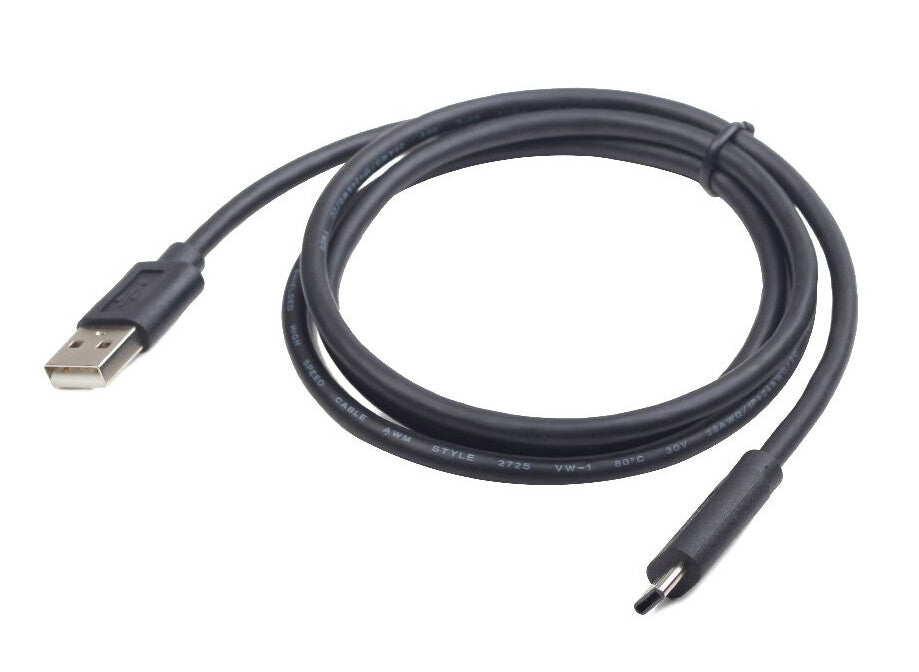 Gembird Kabel / Adapter USB-kabel USB 2.0 1,8 m USB A USB C 0,48 Gbit/sek. Sort