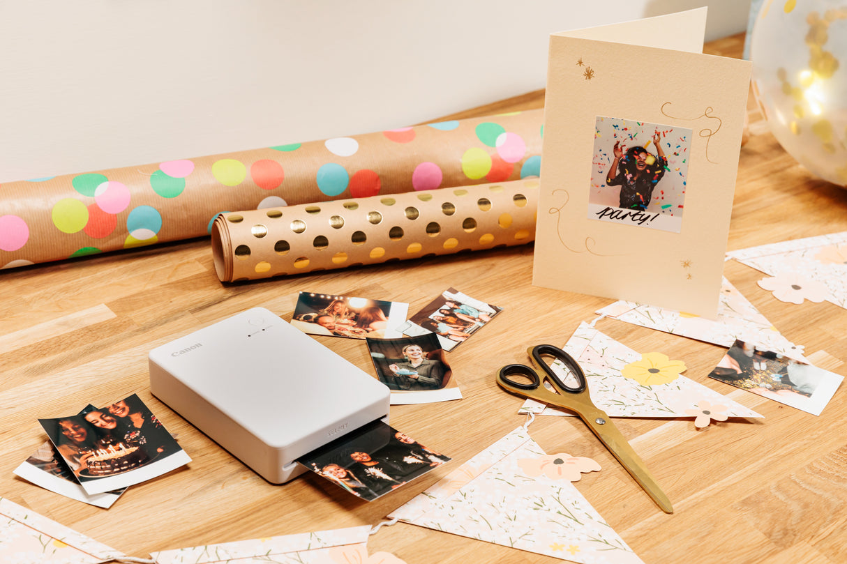 Canon SELPHY QX20 WH fotoprinter Farvesublimation 287 x 287 dpi 2.8" x 3.3" (7.2x8.5cm) Wi-Fi