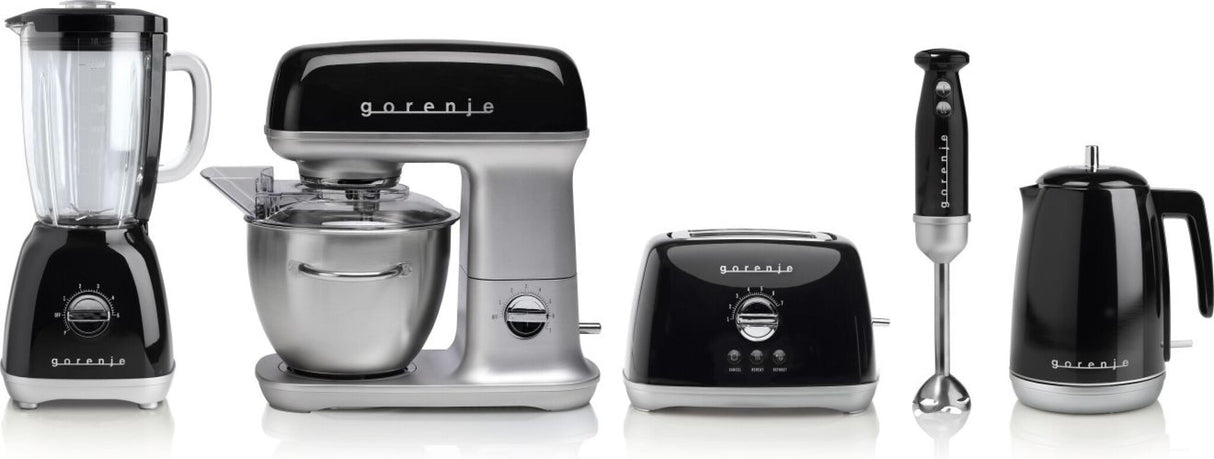 Gorenje MMC1000RLBK foodprocessor 1000 W 4,5 L Sort, Metallic