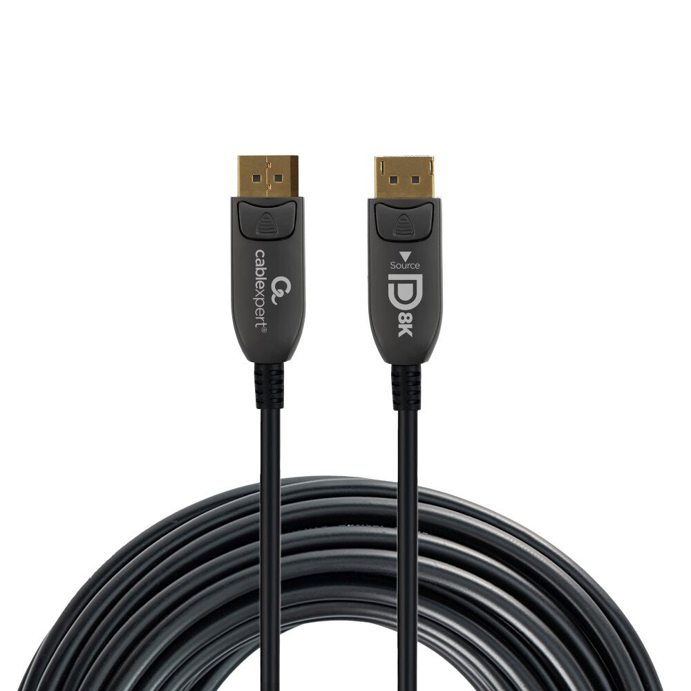 Gembird CC-DP8K-AOC-5M DisplayPort kabel Sort