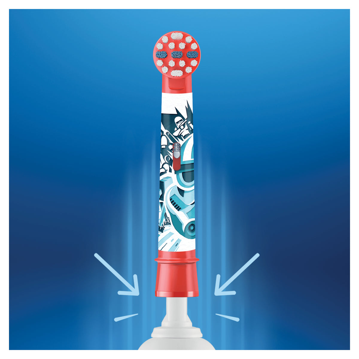 Oral-B Kids Star Wars Ekstra tandbørstehoved 3 Blå Hvid