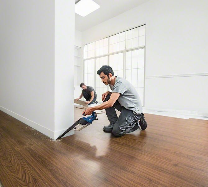 Bosch GAS 18V-1 Professional håndholdt støvsuger Sort, Blå, Rød, Gennemsigtig Poseløs