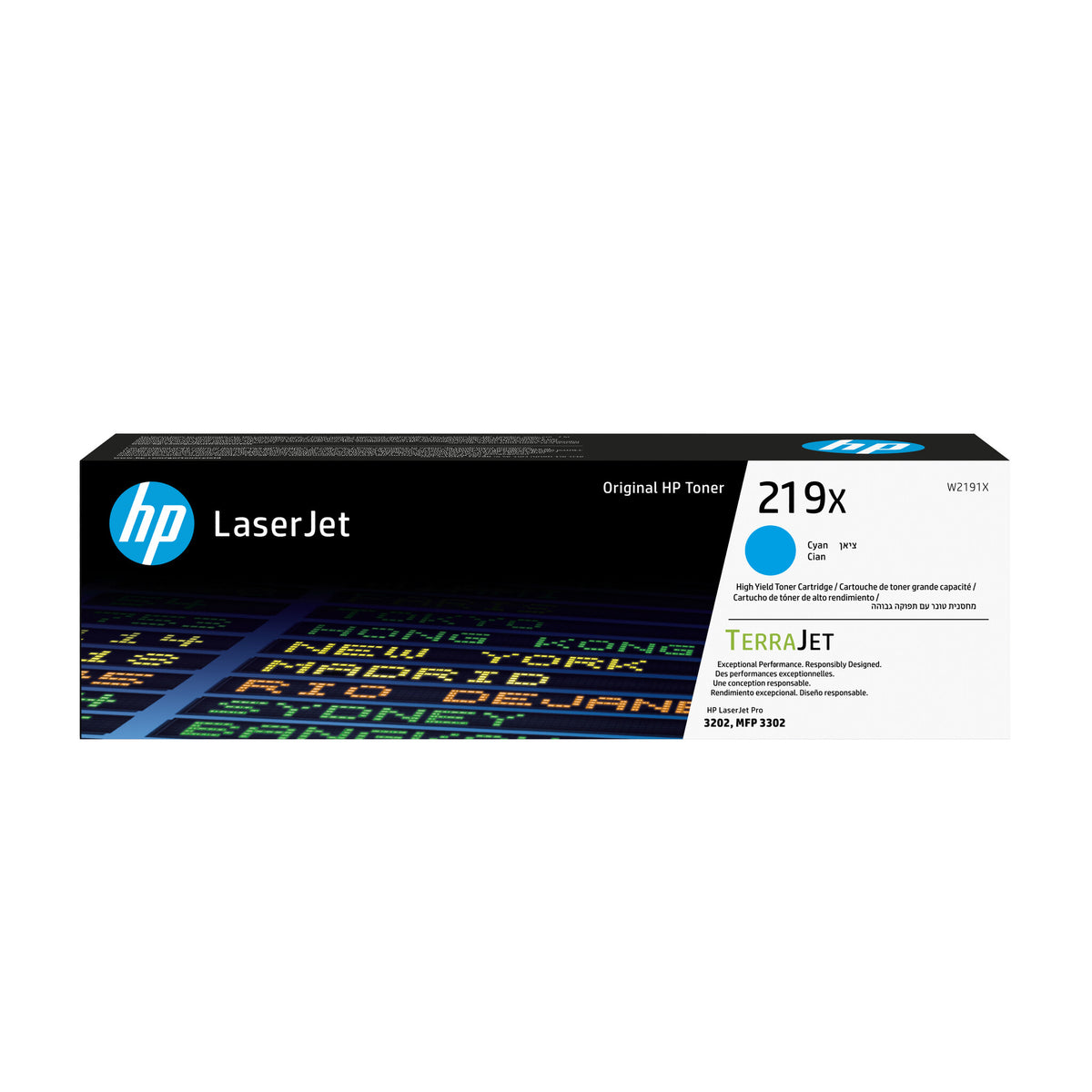 HP 219X Cyan 2500 sider Toner