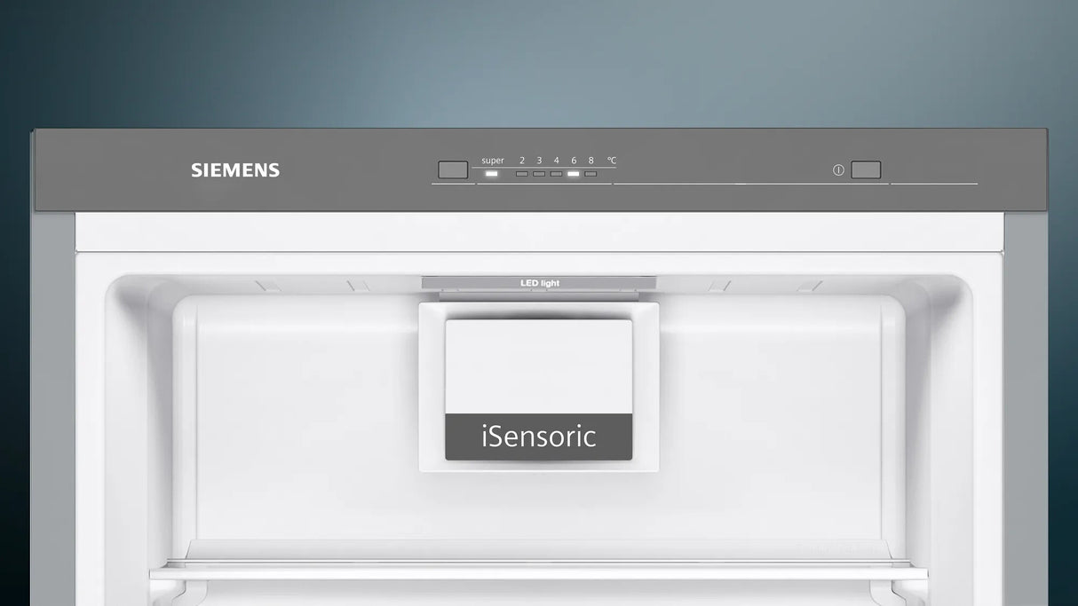 Siemens iQ300 KS36VGXDP køleskab Fritstående 346 L Sort