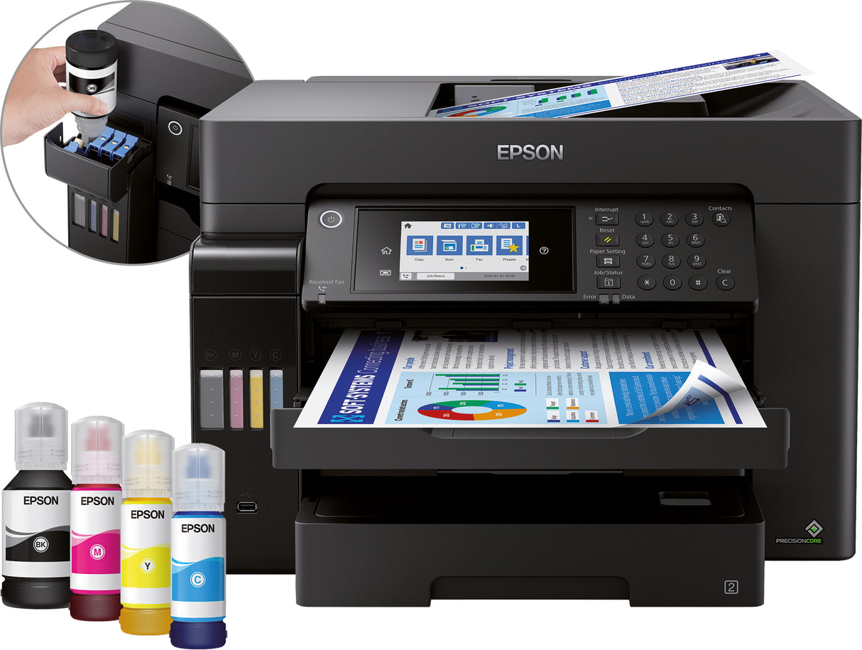 Epson EcoTank ET-16655 Inkjet A3 4800 x 1200 dpi 32 sider pr. minut Wi-Fi