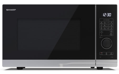 Sharp Premium series Mikrobølgeovn med grill Fritstående 900W 28liter Sølv