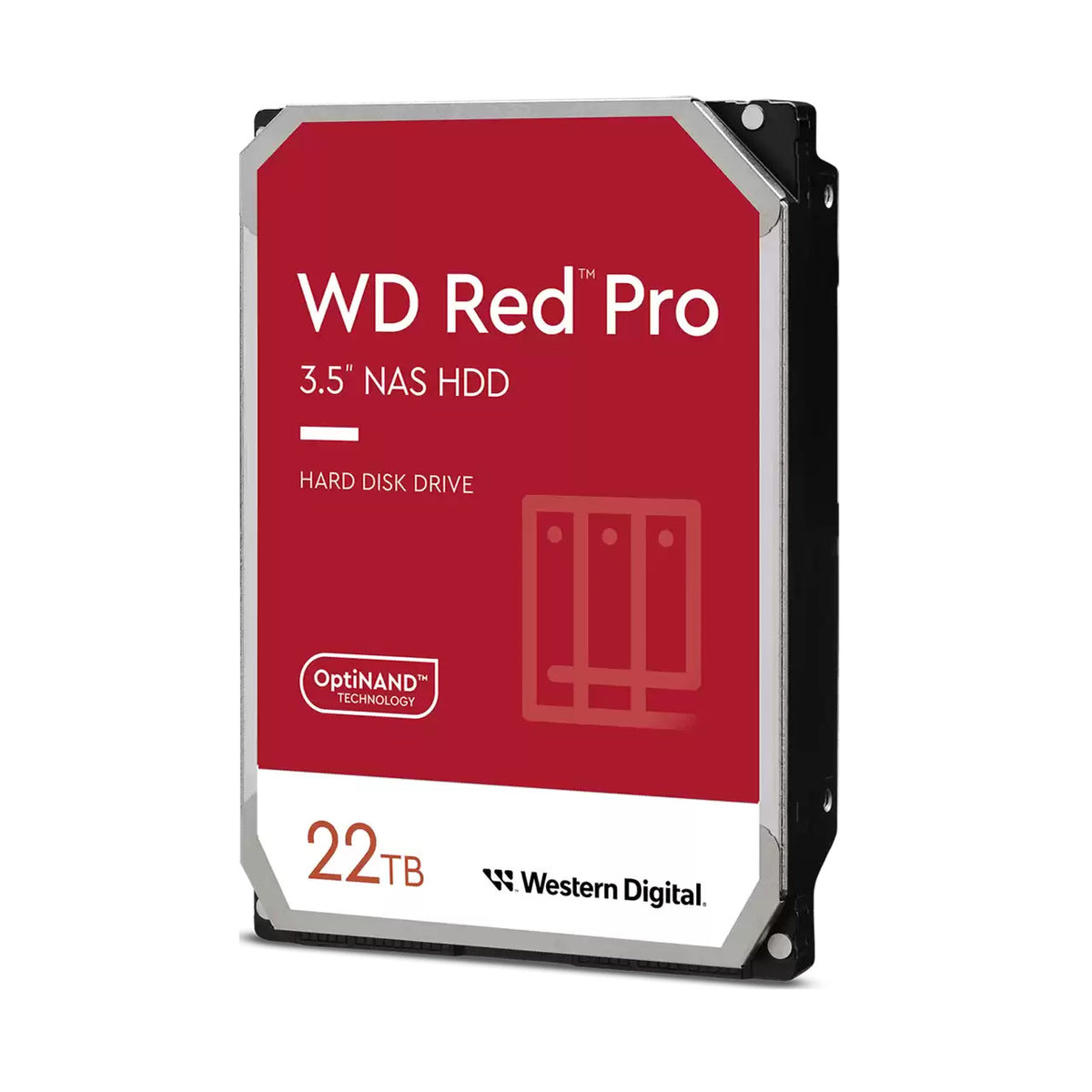 WD Red Pro NAS Hard Drive Harddisk WD221KFGX 22TB 3.5 SATA-600 7200rpm