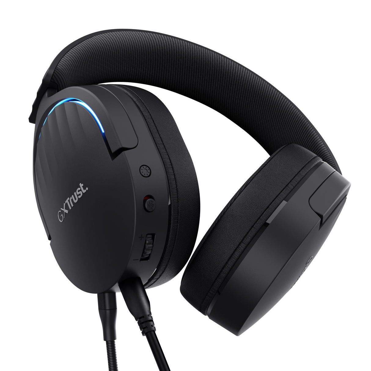 Trust GXT 490 FAYZO Headset Ledningsført Spil USB Type-A Sort