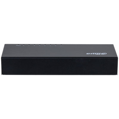 Dahua Technology SG1008-EUR netværksswitch Ikke administreret L2 Gigabit Ethernet (10/100/1000) Sort
