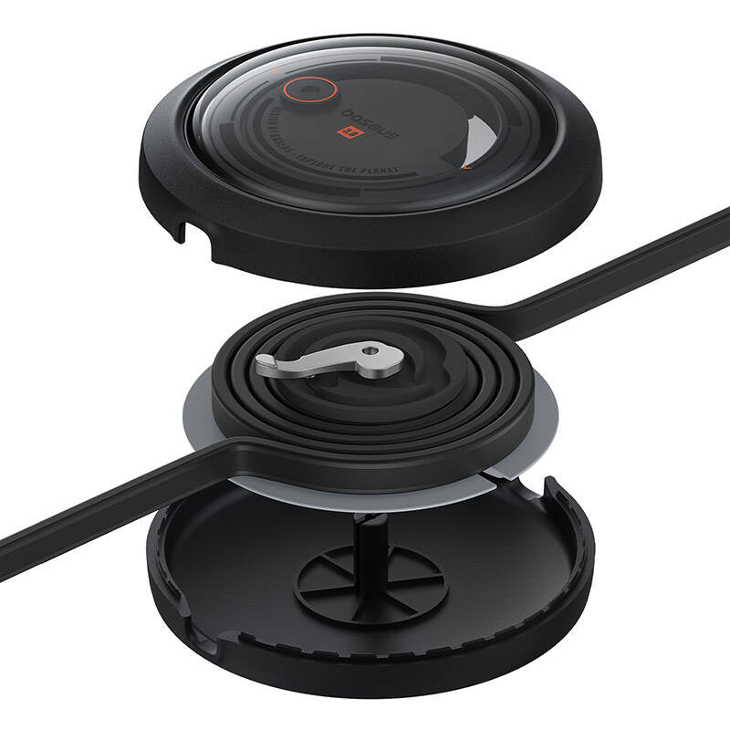 3-i-1 Baseus Free2Draw USB til M+L+C 100W kabel, 1,1 m (sort)