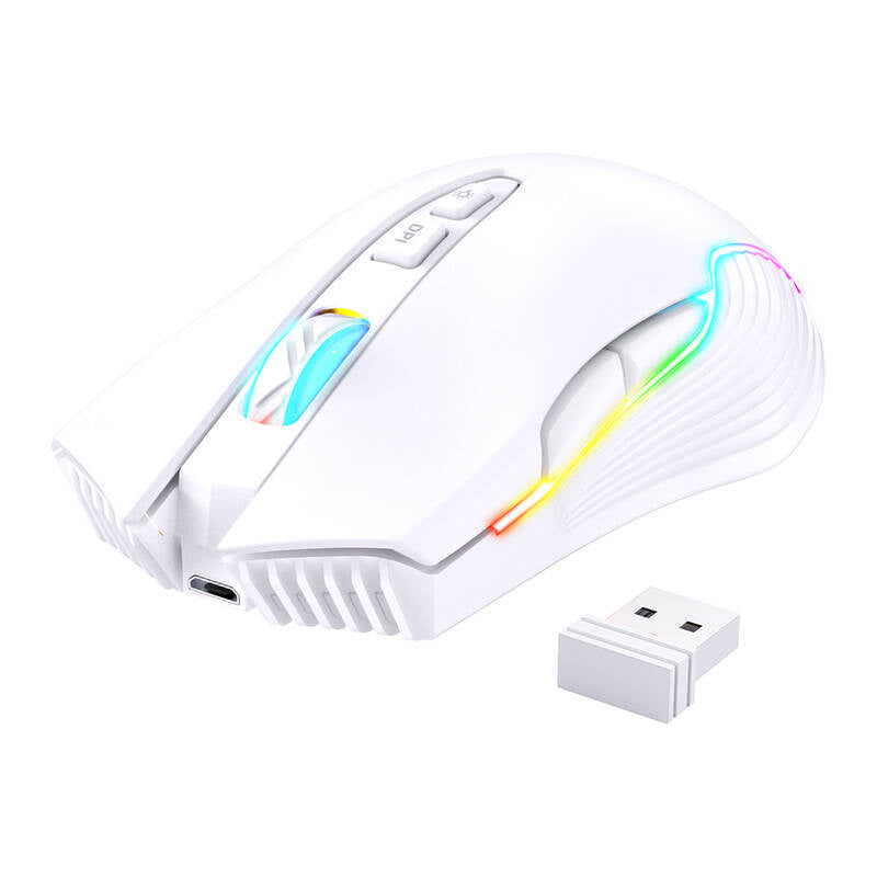 Onikuma CW905 hvid trådløs spilmus