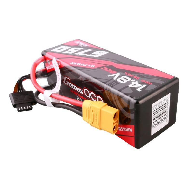 Gens ace G-Tech 6750mAh 14,8V 60C 4S1P 14# XT90 Batteri