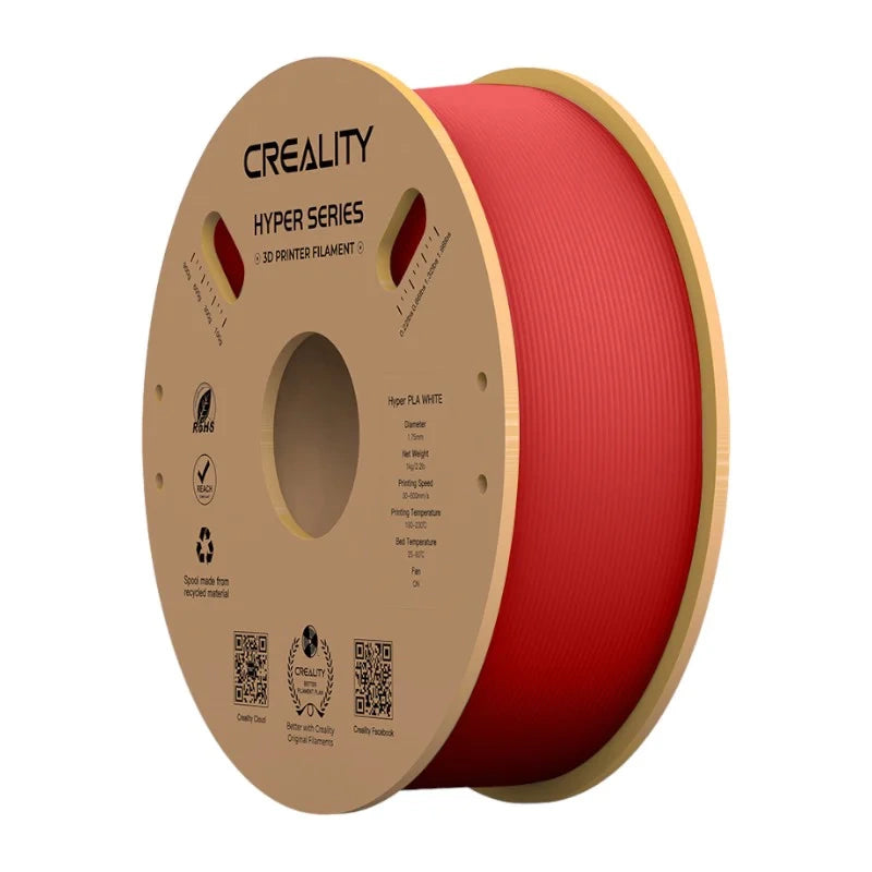 Hyper PLA Filament Creality (rød)