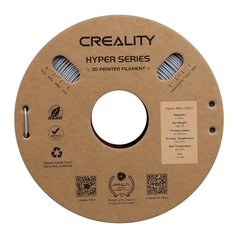 Hyper ABS Filament Creality (grå)
