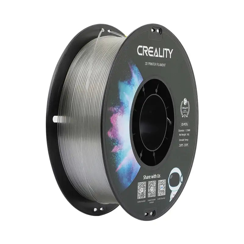 CR-PETG Filament Creality (gennemsigtig)