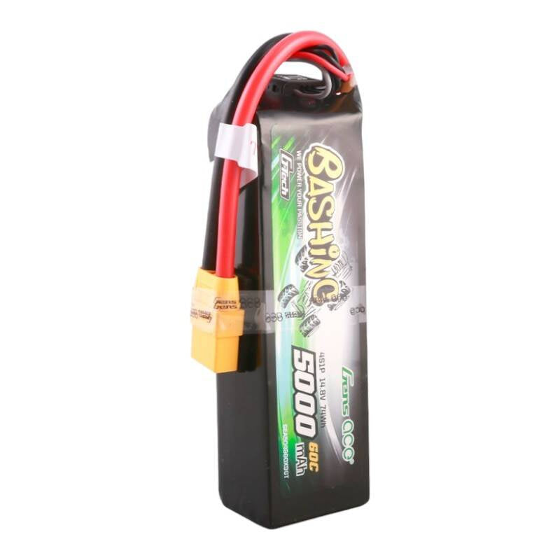 Gens ace G-Tech 5000mAh 14,8V 4S1P 60C Lipo Batteri Pack med XT90 Plug-Bashing Series