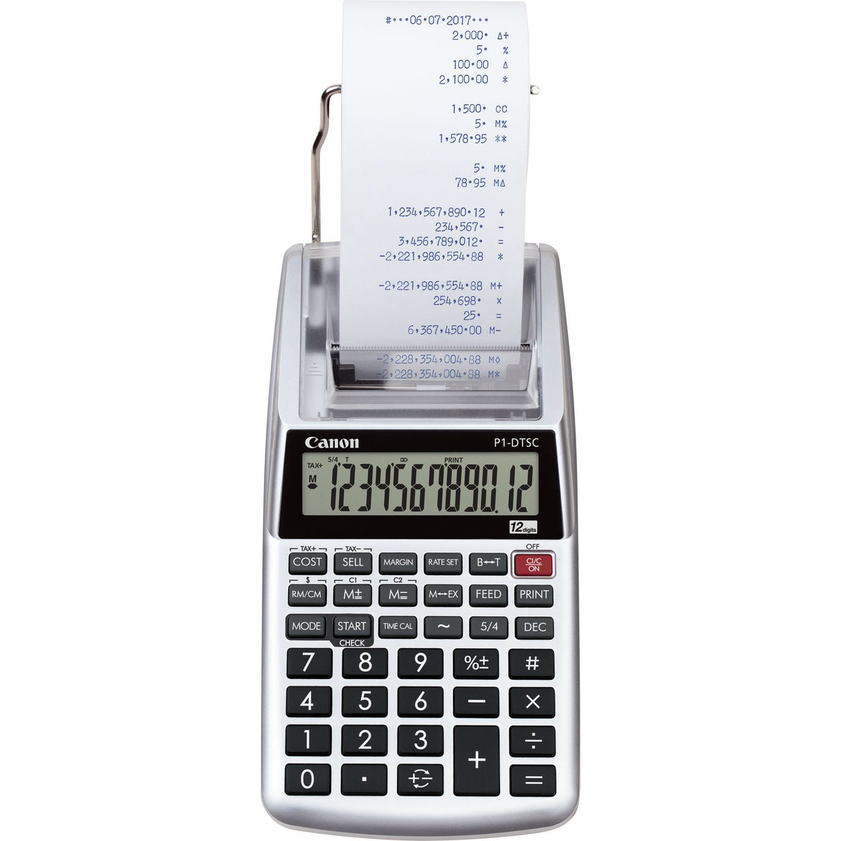 Canon P1-DTSC printing calc. w/o adapter