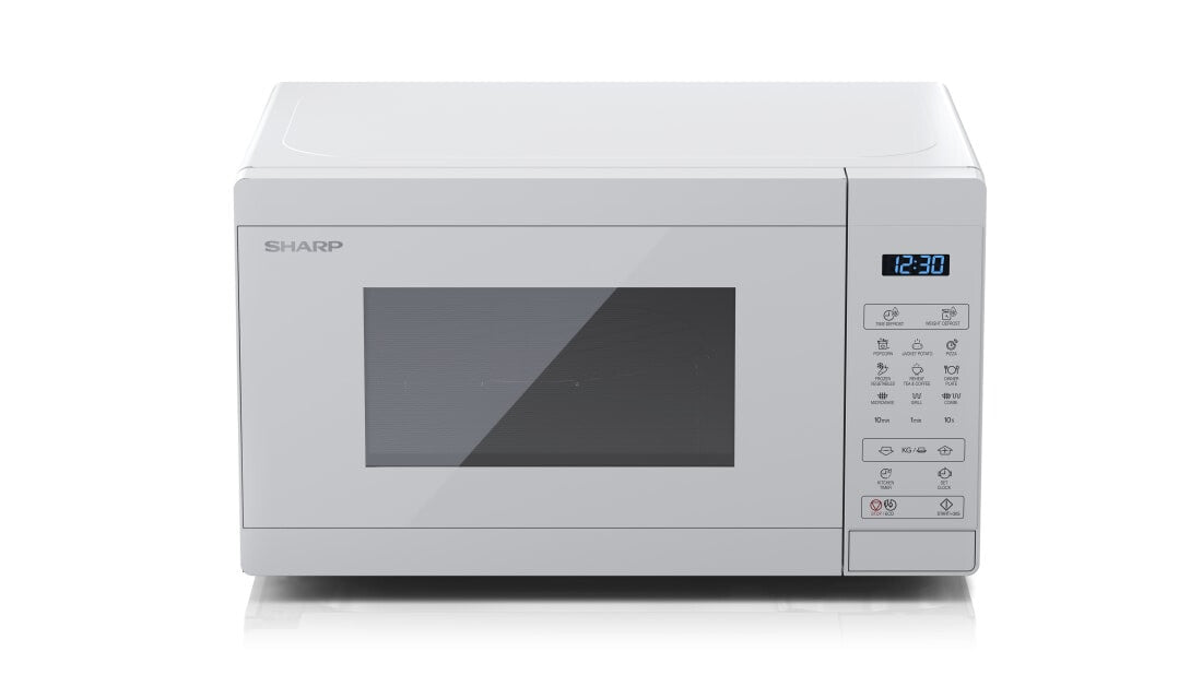 Sharp YC-MG02EC mikroovn hvid