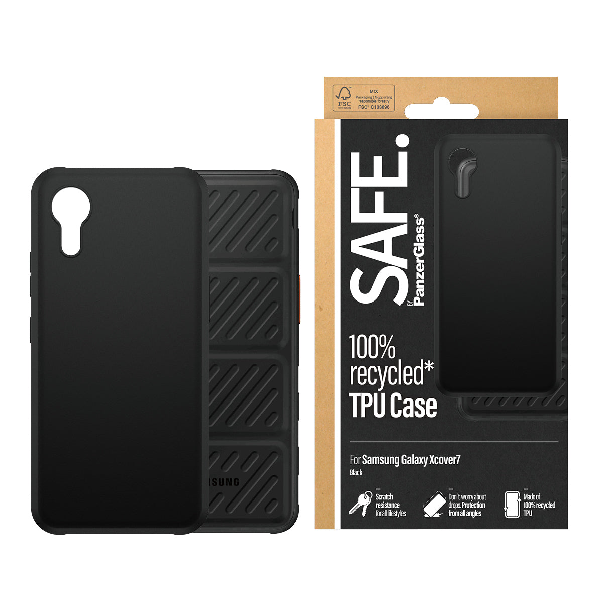 PanzerGlass SAFE. by ® TPU Case Sort Samsung Galaxy Xcover7