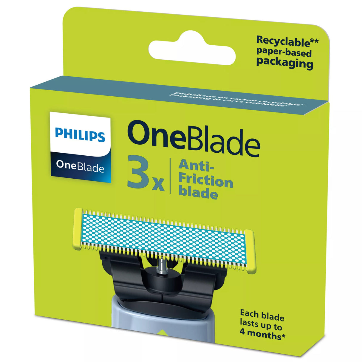 Philips Norelco OneBlade QP235/50 tilbehør til barbermaskine Barberingshoved