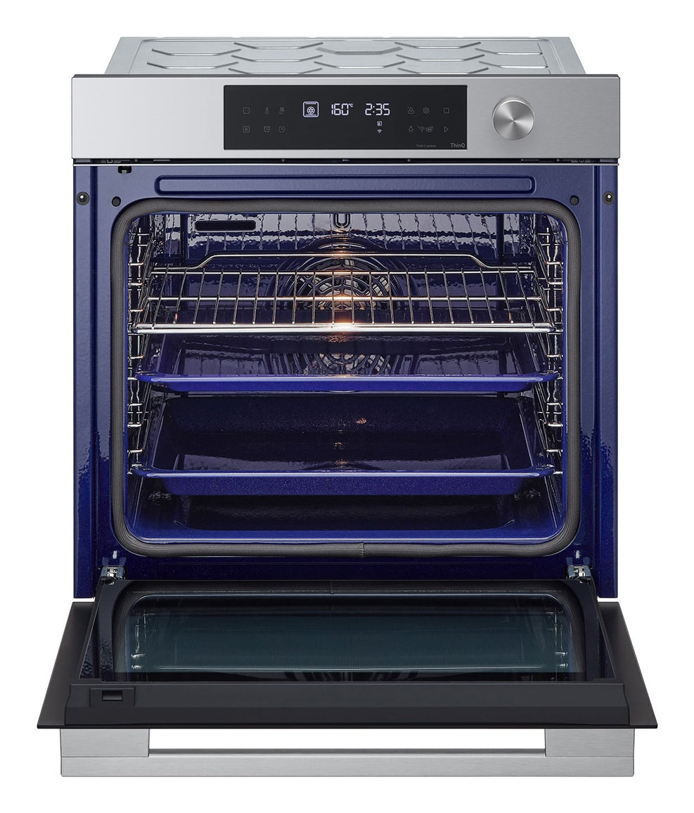 LG WSED7613S 76 L Sort, Rustfrit stål
