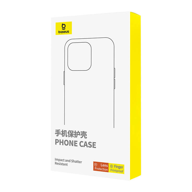 Telefonkasse Baseus SkyRing Magnetisk med stand til iP 15 Pro + hærdet glas og rengøringsset (sort)