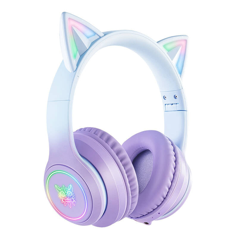 ONIKUMA B90 Gaming headset (blå/lila)