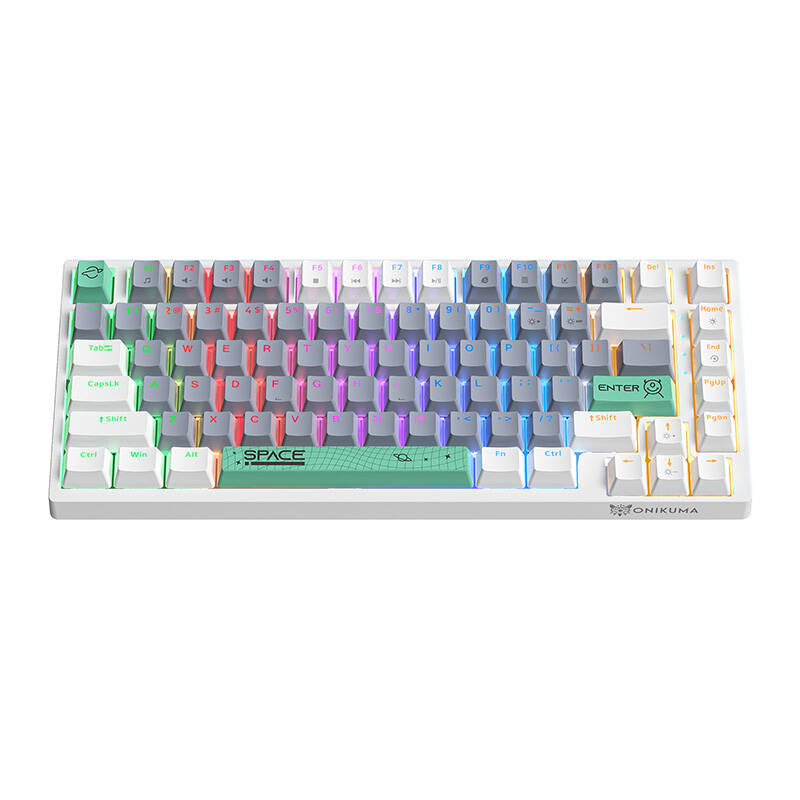 ONIKUMA G52 82 Nøgler USB-kablet mekanisk tastatur
