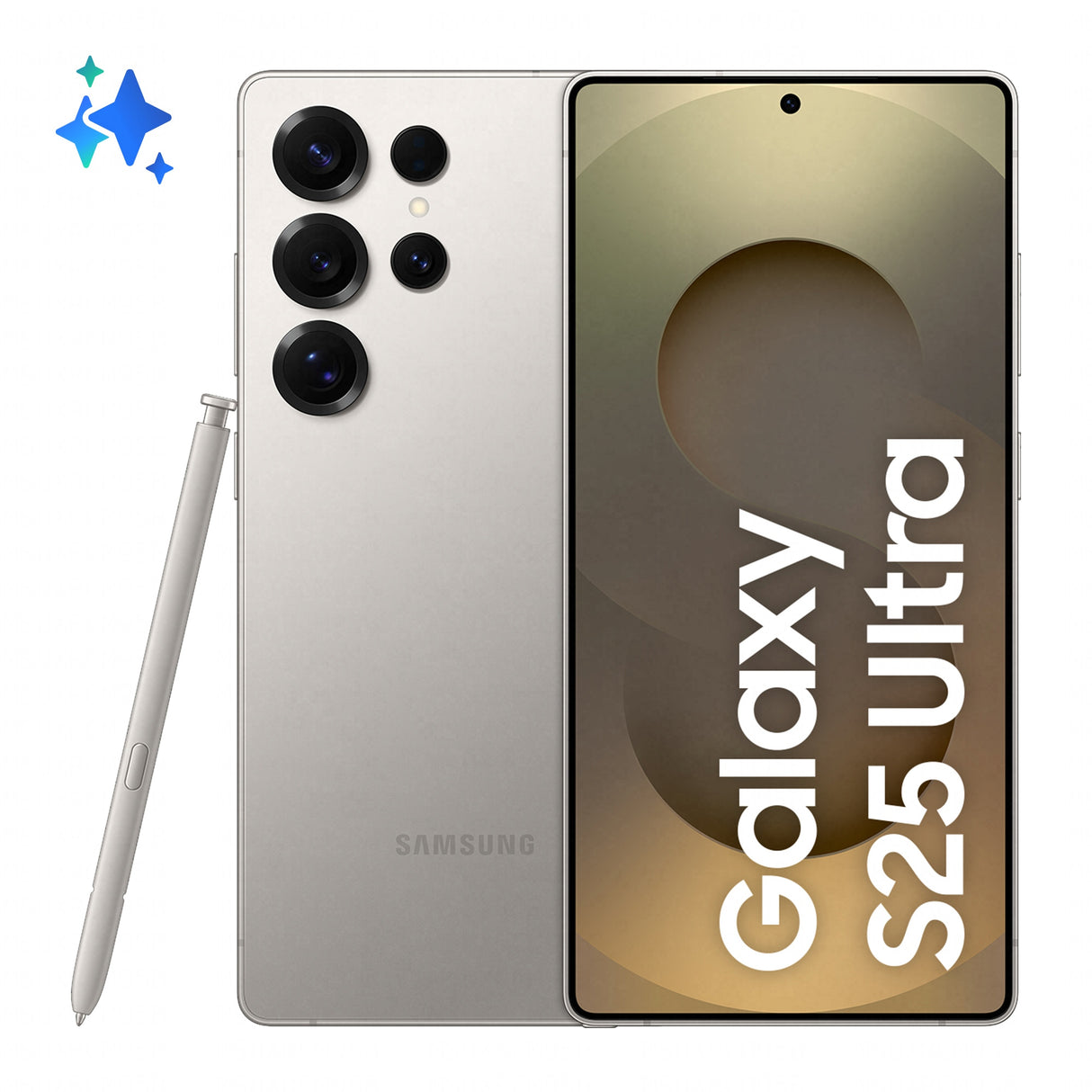 *Samsung Galaxy S25 Ultra 256GB/12GB - Titanium Grey
