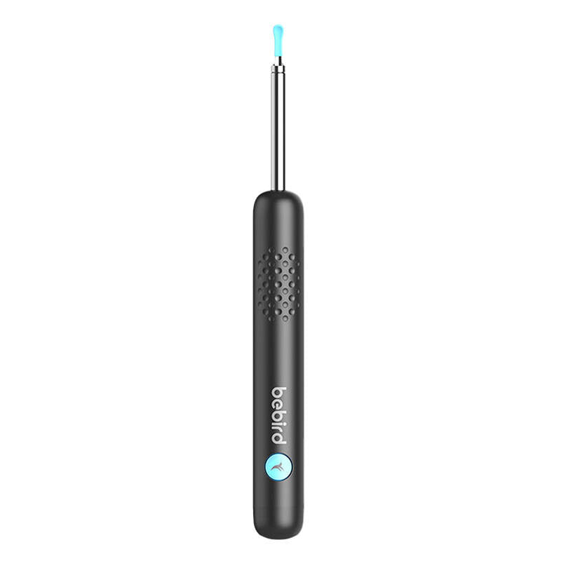 Smart visuel øre-rensestang Bebird R1 sort