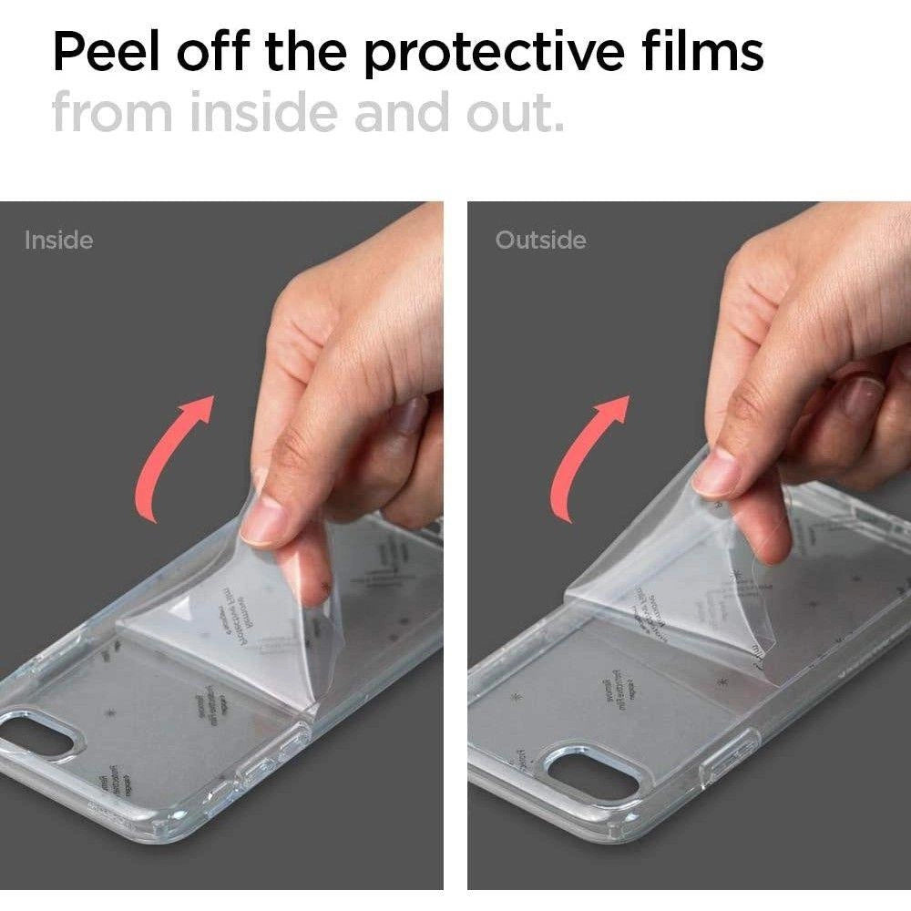 Spigen Ultra Hybrid Case til iPhone 7 / 8 / SE 2020 / SE 2022 - Gennemsigtig