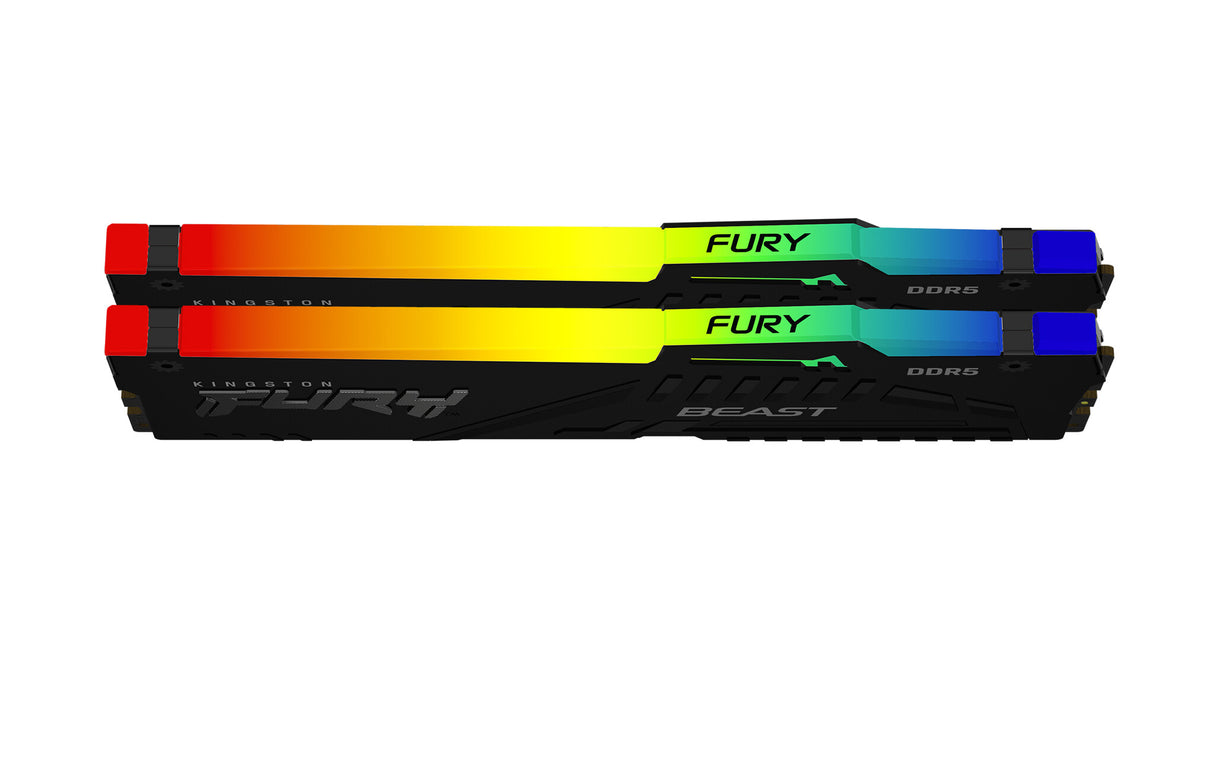 Kingston Technology FURY Beast 16 GB 5600 MT/s DDR5 CL36 DIMM (sæt med 2) RGB EXPO