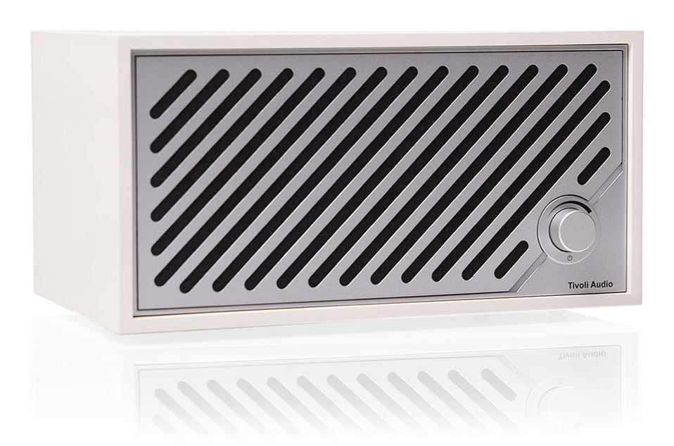 Tivoli Audio Model Two Digital Bærbar stereohøjttaler Hvid, Sølv 20 W