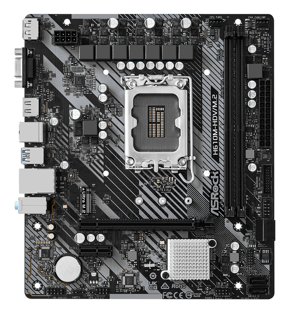 Asrock H610M-HDV/M.2 R2.0 Micro-ATX LGA1700
