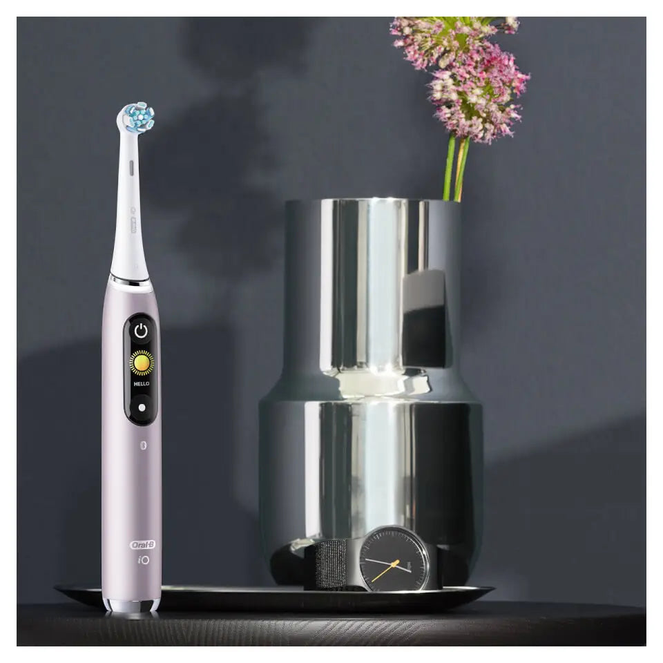 Oral-B iO Series 9 Duo Elektrisk tandbørste Black Onyx/Rose Quartz