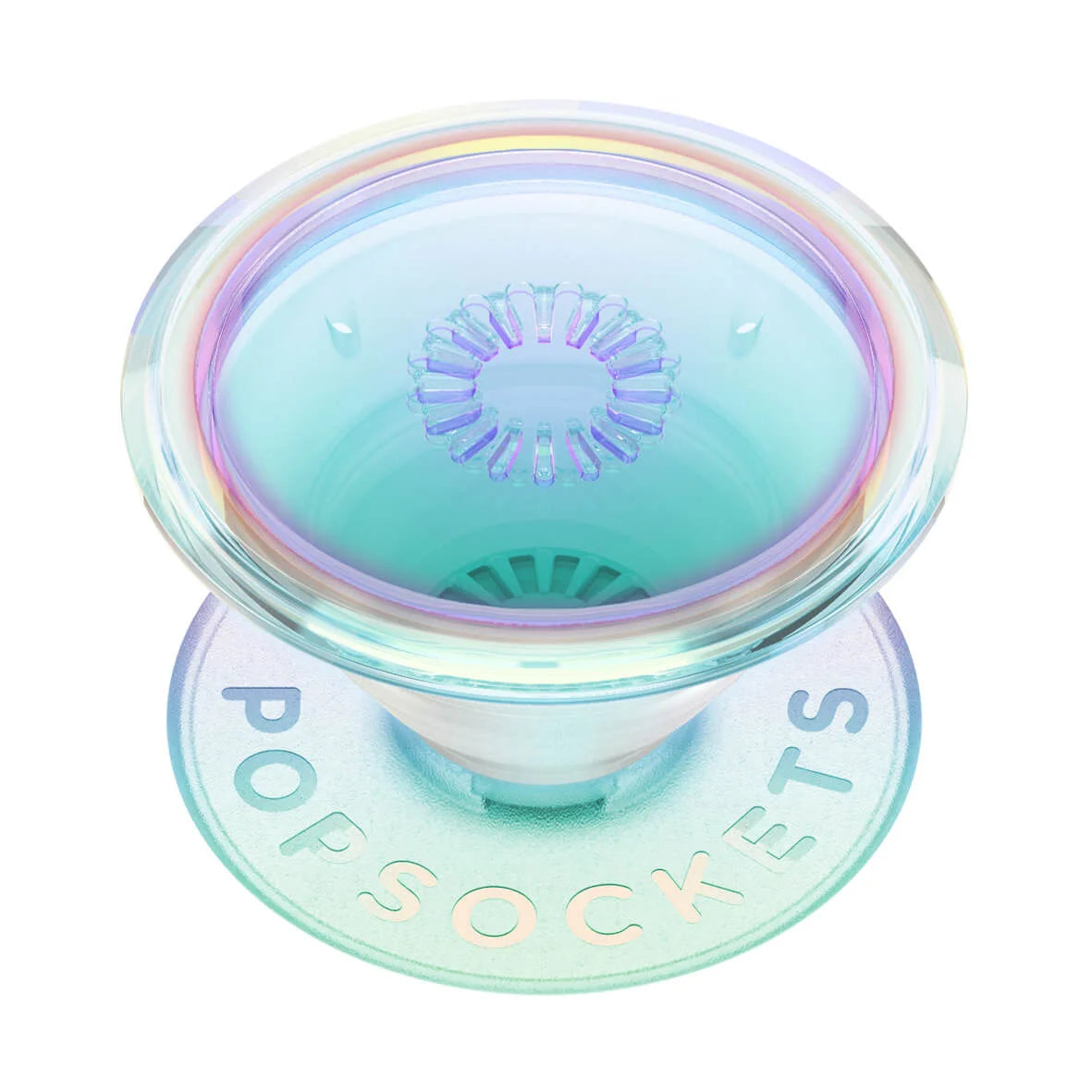 PopGrip Original Clear Iridescent