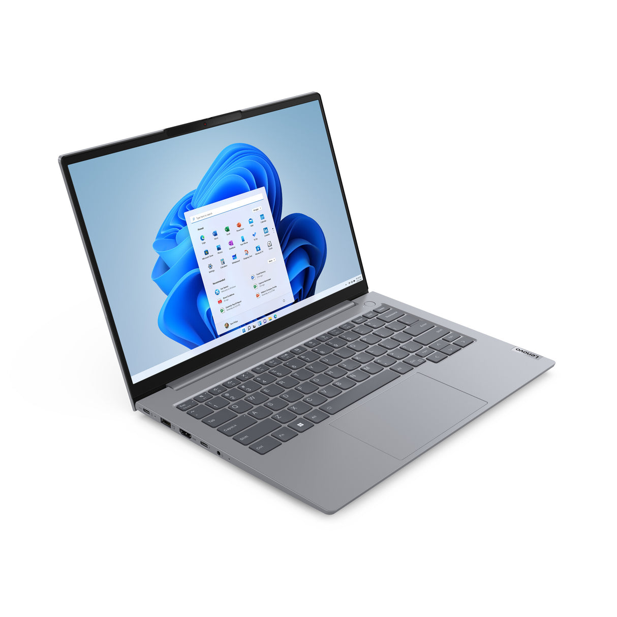 Lenovo ThinkBook 14 G6 IRL Intel® Core™ i5 i5-13420H Laptop 35,6 cm (14") WUXGA 16 GB DDR5-SDRAM 512 GB SSD Wi-Fi 6 (802.11ax) Windows 11 Pro Nordisk Grå