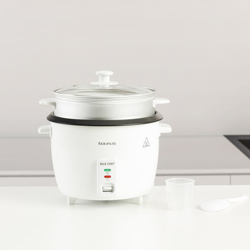 Taurus RICE CHEF riskoger 1,8 L 700 W Grå, Hvid