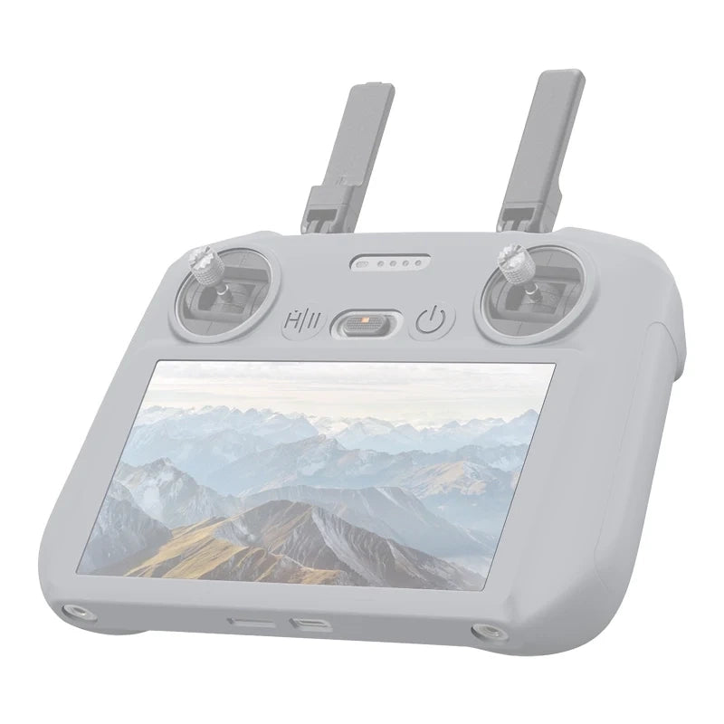 PULUZ-beskyttende beholder af silikone til DJI RC 2 (grå)