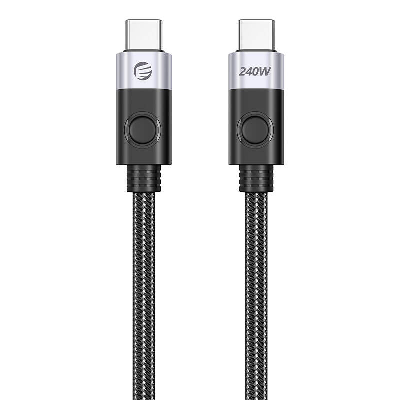 Orico 240W USB-C til USB-C opladningskabel, 1,5 m (sort)