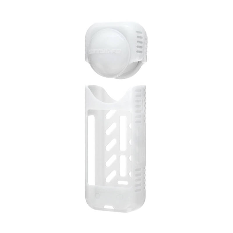 Sunnylife- beskyttelseshylster af silikone til Insta360 X4 (hvid)