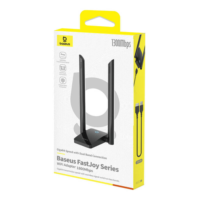 WiFi-adapter Baseus FastJoy 1800Mbps (sort)