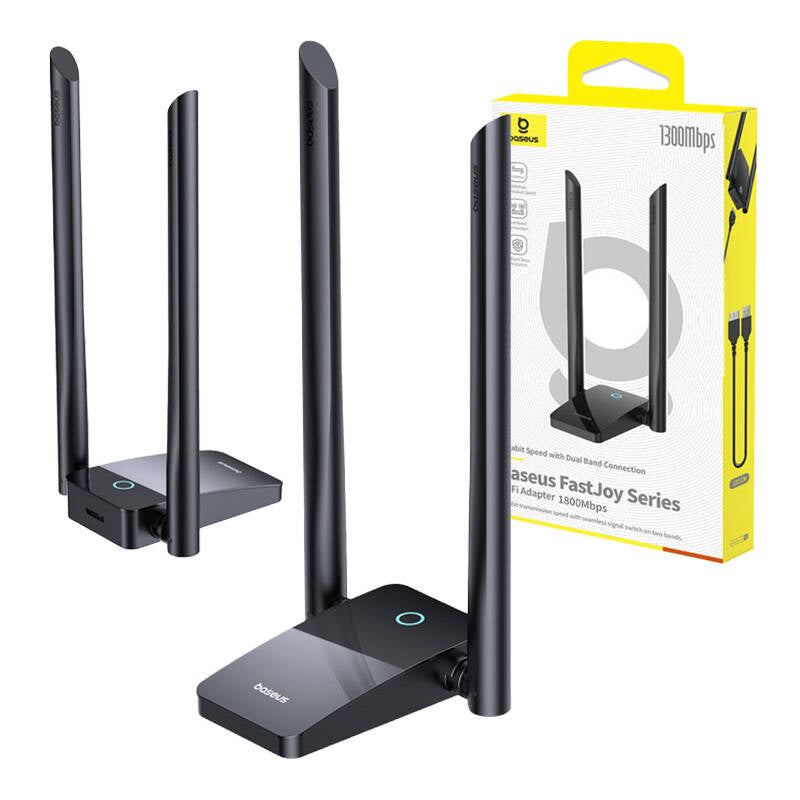 WiFi-adapter Baseus FastJoy 1800Mbps (sort)