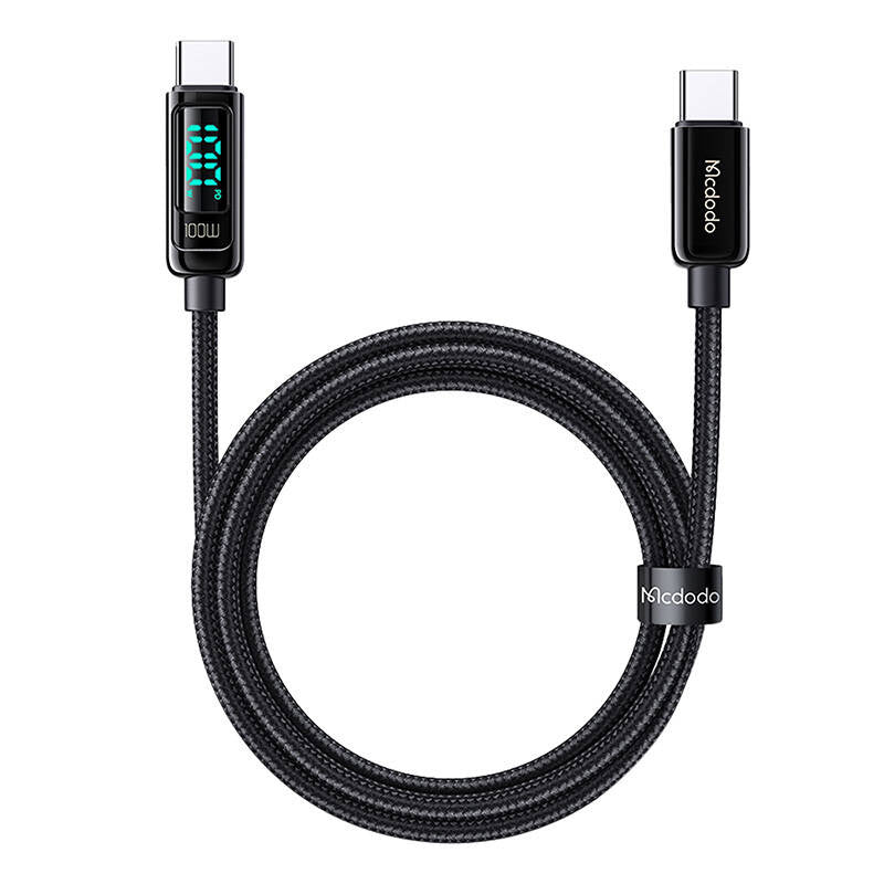 Mcdodo CA-8820 100W USB-C til USB-C kabel, 1,2 m (sort)