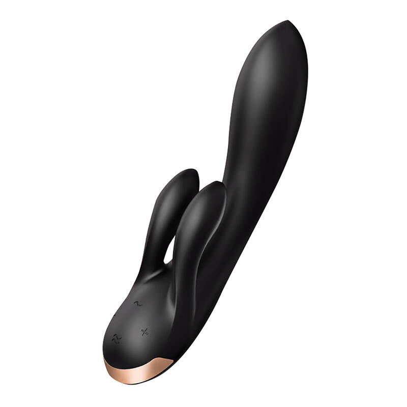 Vibrator Satisfyer Double Flex med App (Sort)