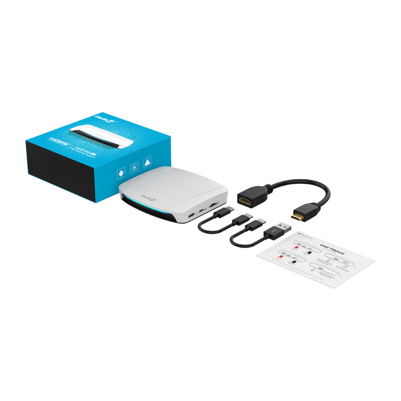 Carlinkit CPC200-Tbox UHD Carplay/Android trådløs adapter (hvid)