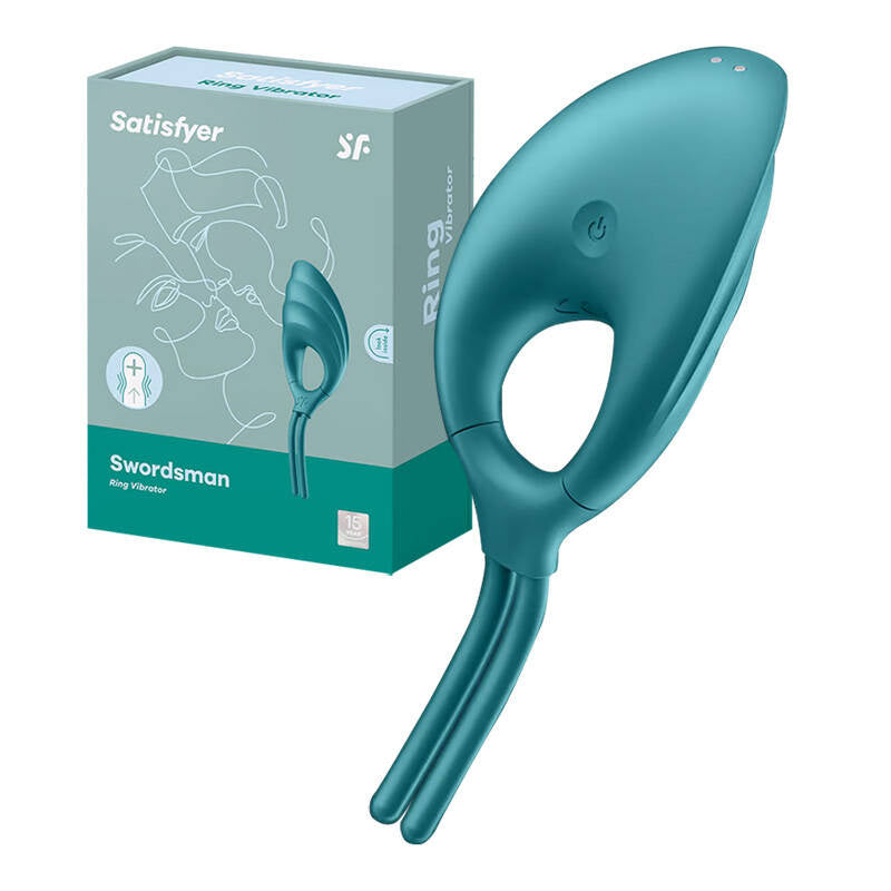 Vibrerende ring Satisfyer Swordsman (grøn)